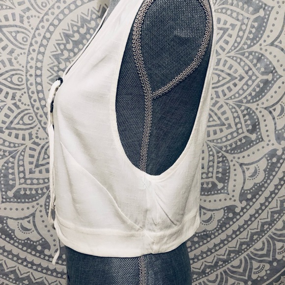 Free People White Vest - Picture 2 of 6